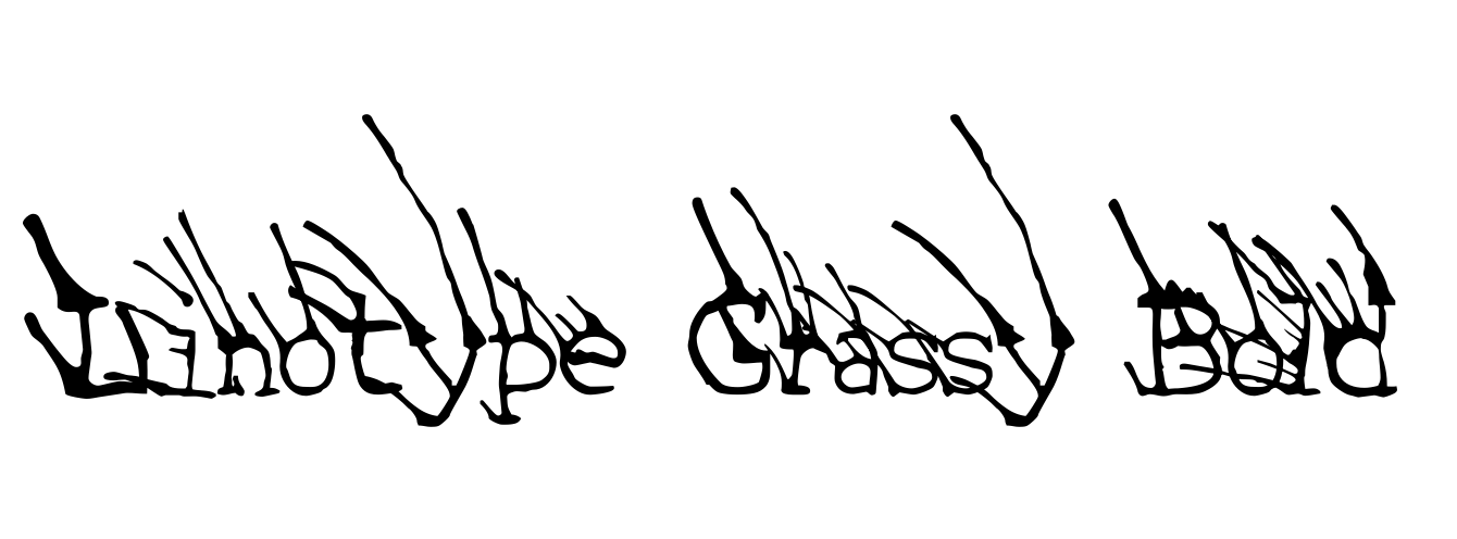 Linotype Grassy Bold